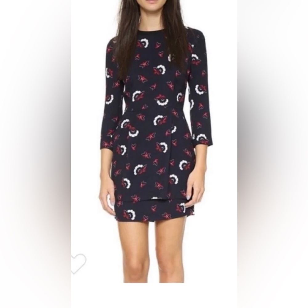 Alc Tordi Midnight Print Mini Dress